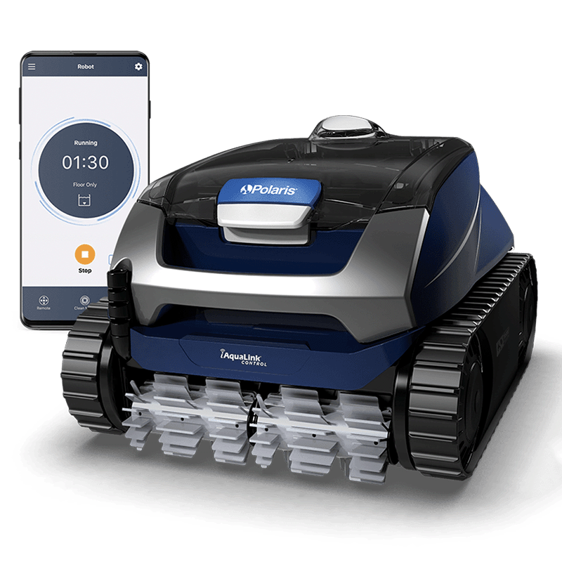 Robot nettoyeur de piscine creusée Polaris Epic 8642 iQ avec connectivité iAquaLink​