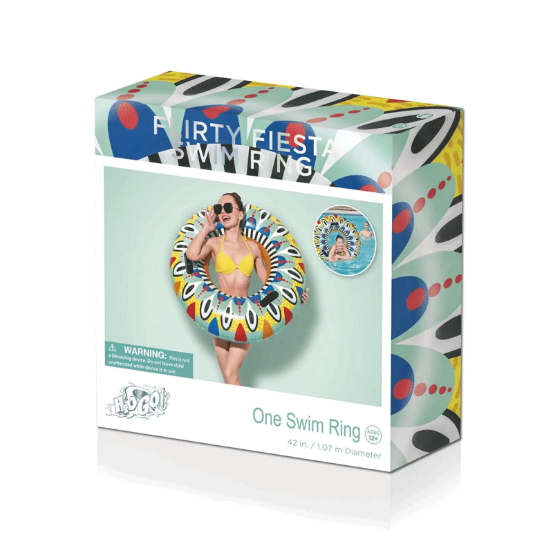 Anneau de natation de 2 pouces H2OGO!® Flirty Fiesta™