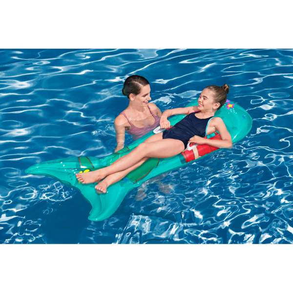 Flotteur de piscine petite sirène de 62 pouces
