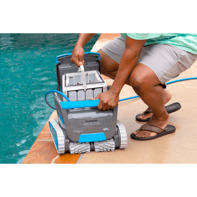 Dolphin Premium 60 Bluetooth and WiFi Enabled Robotic Pool Cleaner Club Piscine Super Fitness