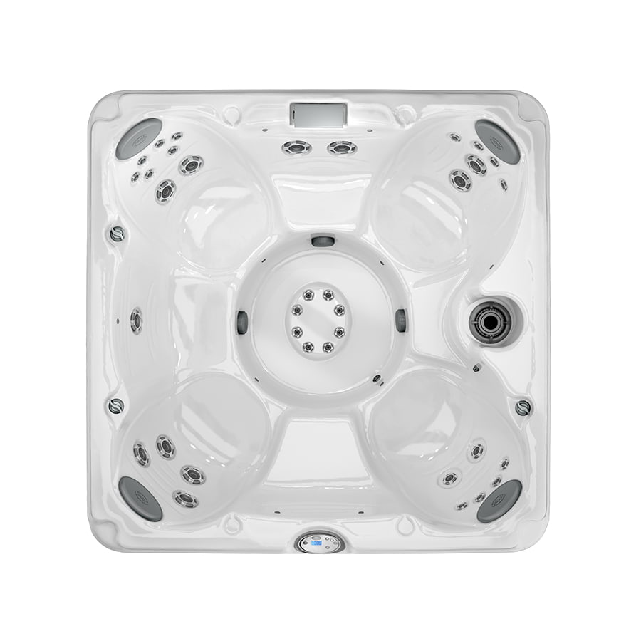 Spa Jacuzzi® J245™ Platinum Roast Chestnut Club Piscine Super Fitness
