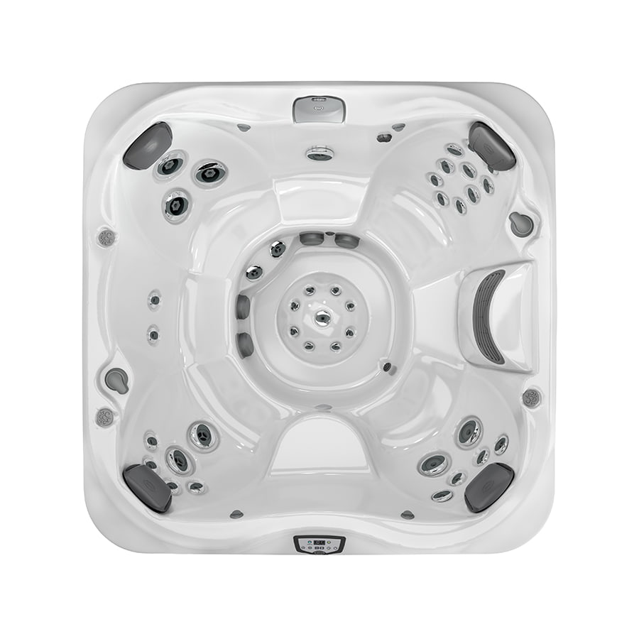 Spa Jacuzzi® J345™ Platinum Smoked Ebony Club Piscine Super Fitness