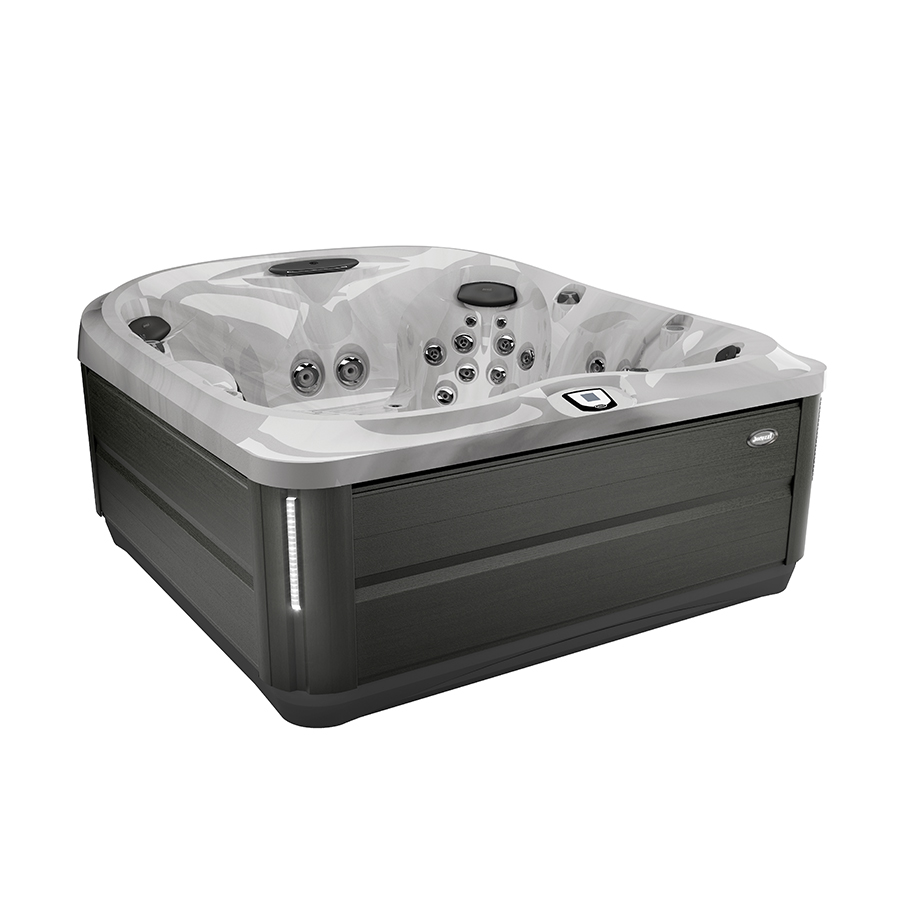 Spa Jacuzzi® J485™ Platinum Smoked Ebony Club Piscine Super Fitness