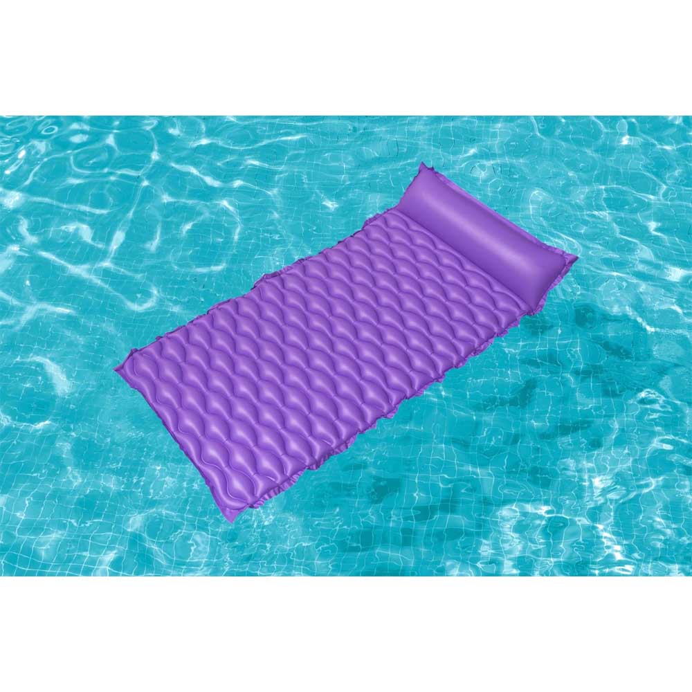 Matelas gonflable Float N Roll (mauve)