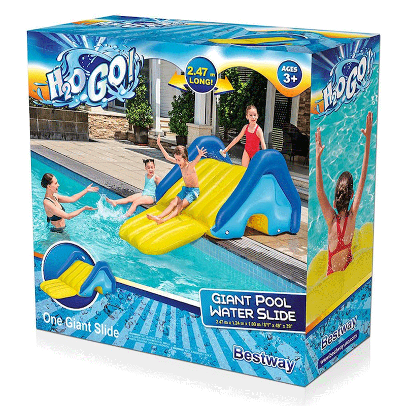 Toboggan gonflable géant pour piscine H2OGO!