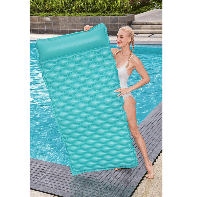 Float N Roll Inflatable Mattress (Green)