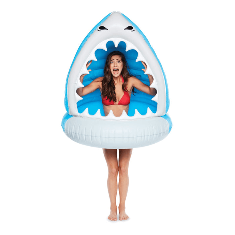 Extra Large Man Eating Shark Pool Ring Float