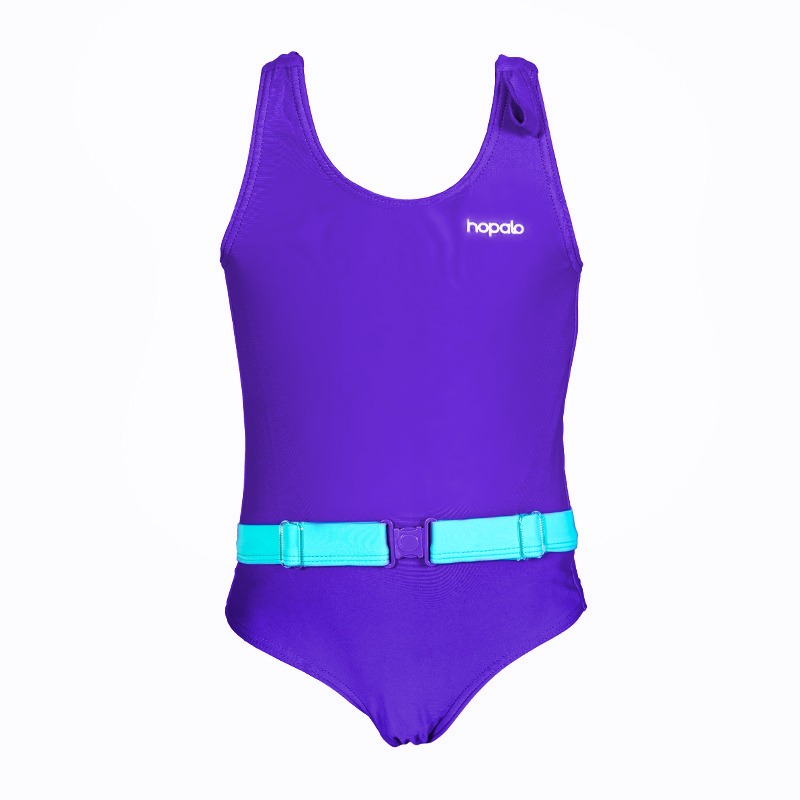 Hopalo The Sportive swimsuit - Girl 6-6X - Purple