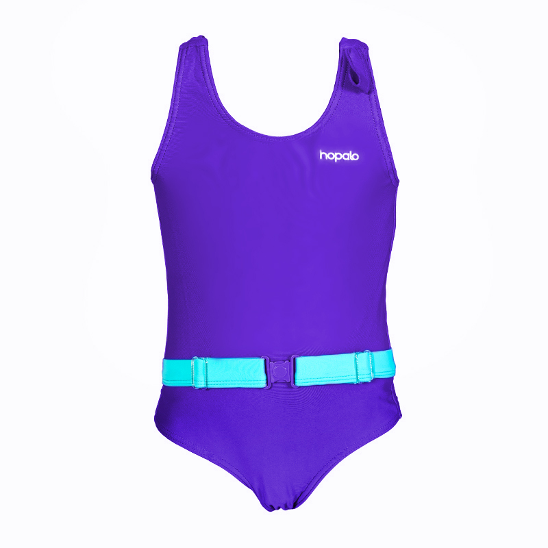 Hopalo The Sportive swimsuit Girl 6 6X Purple