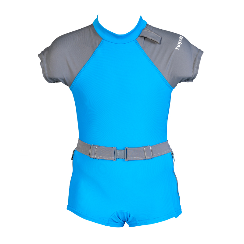 Hopalo aquatic hero swimsuit Boy 6 12 months Blue
