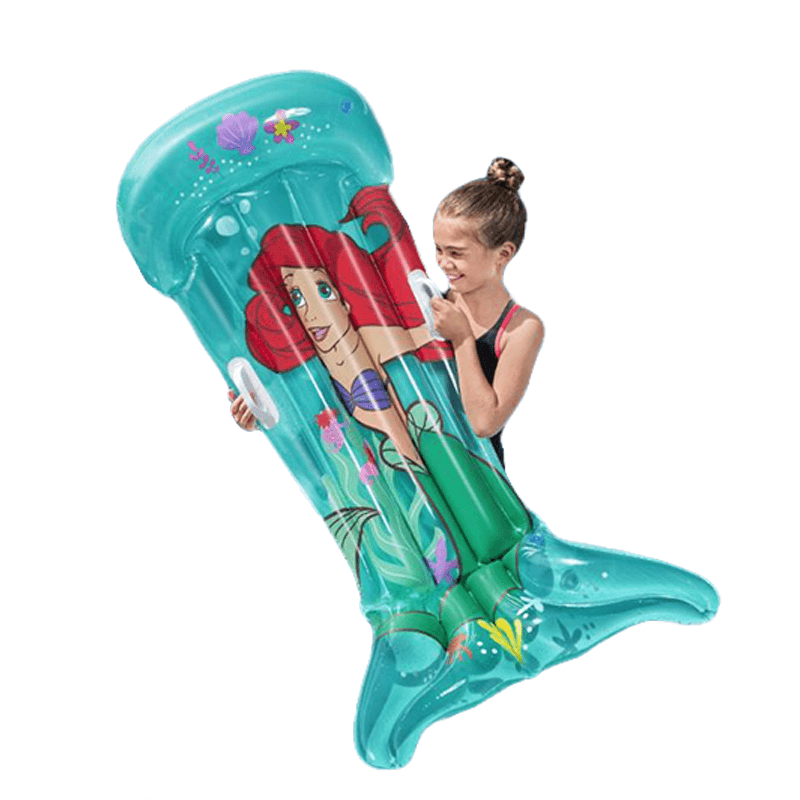 Flotteur de piscine petite sirène de 62 pouces
