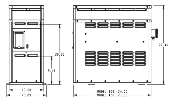 Chauffe-piscine au gaz naturel RayPak 150 000 BTU (156A)