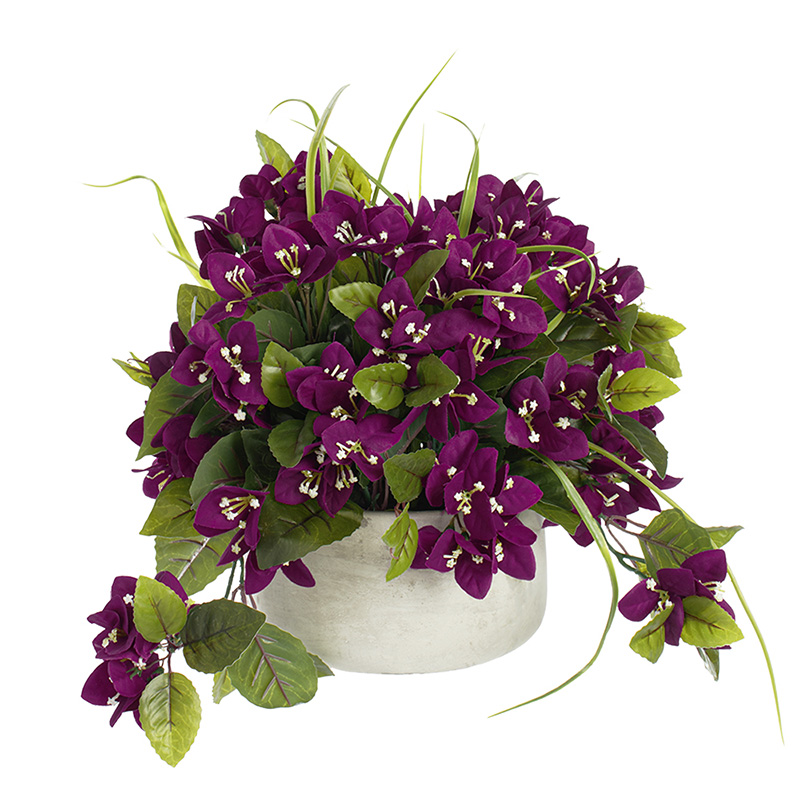 Centre de table - Bougainvillier mauve
