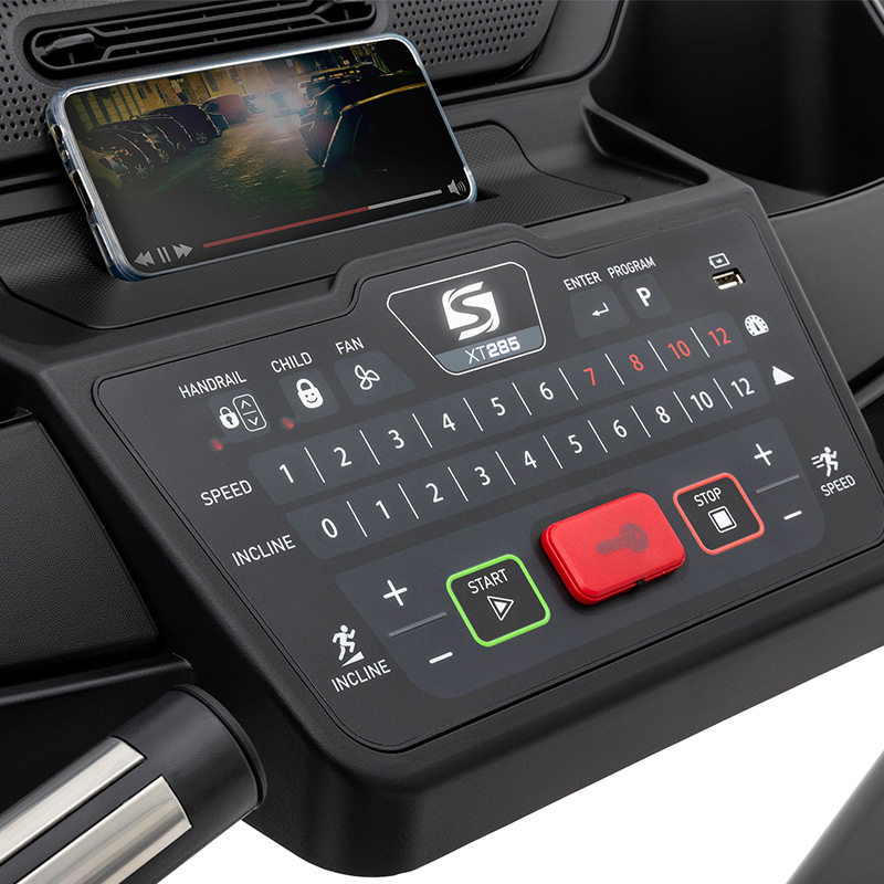 XT285 Foldable treadmill