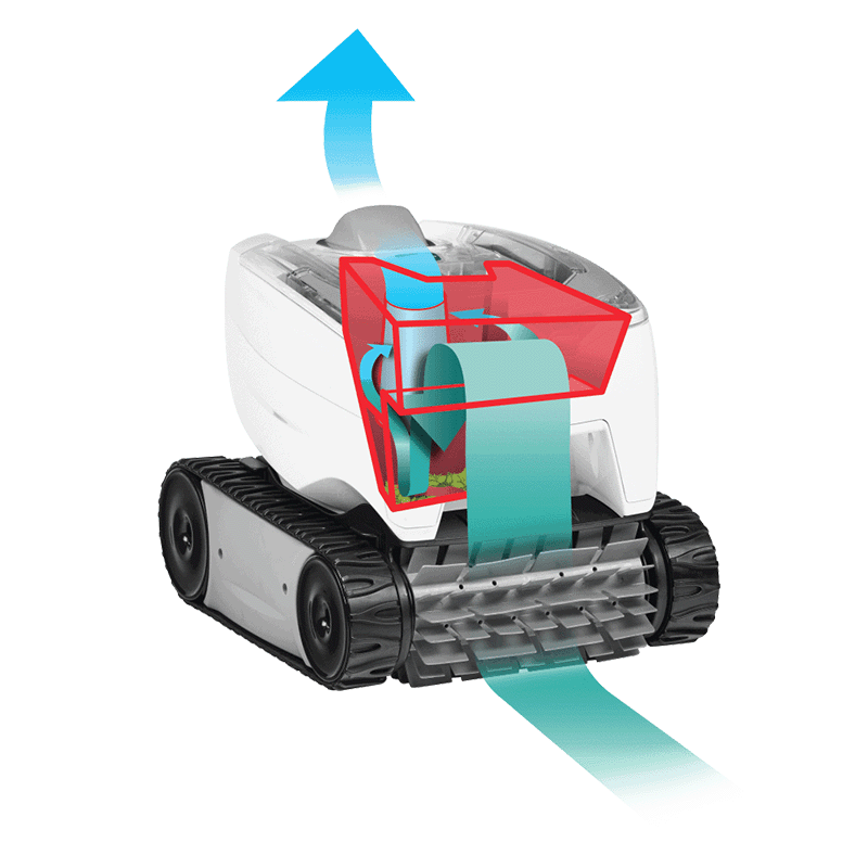 Robot nettoyeur de piscine creusée Polaris 724