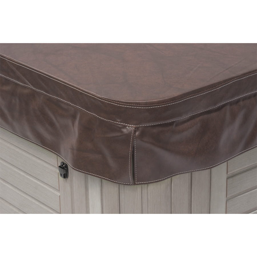 SUNDANCE Hot Tub Cover - Aspen/Maxxus - 2 Plies - Mahogany