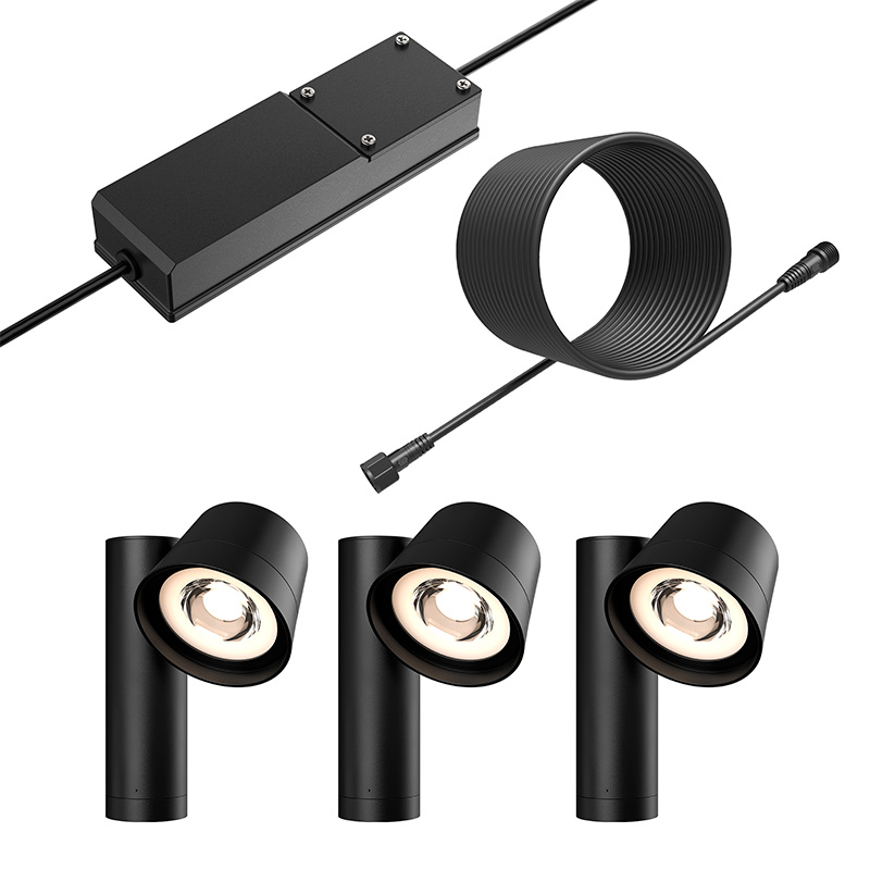 Ensemble de 3 projecteurs Orbit RVB - 540 Lumens