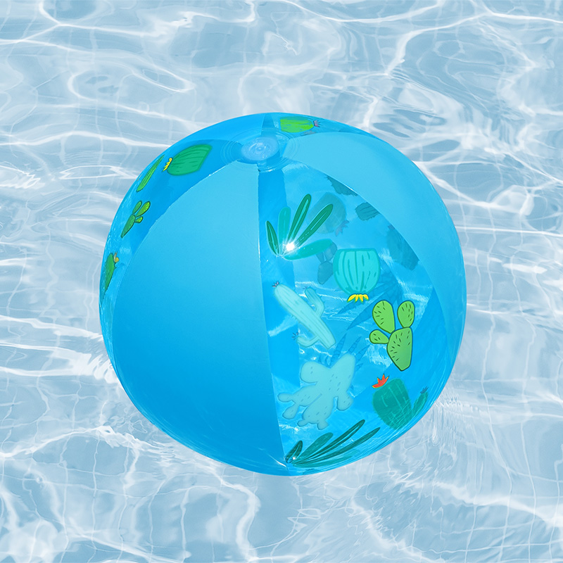 Ballon de plage Groove n Splash - 3 couleurs assorties