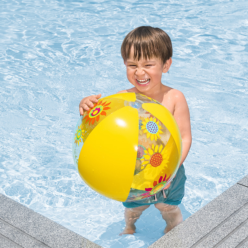 Ballon de plage Groove n Splash - 3 couleurs assorties