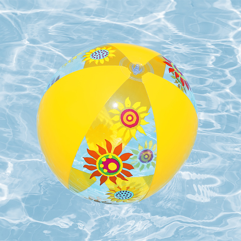 Ballon de plage Groove n Splash - 3 couleurs assorties