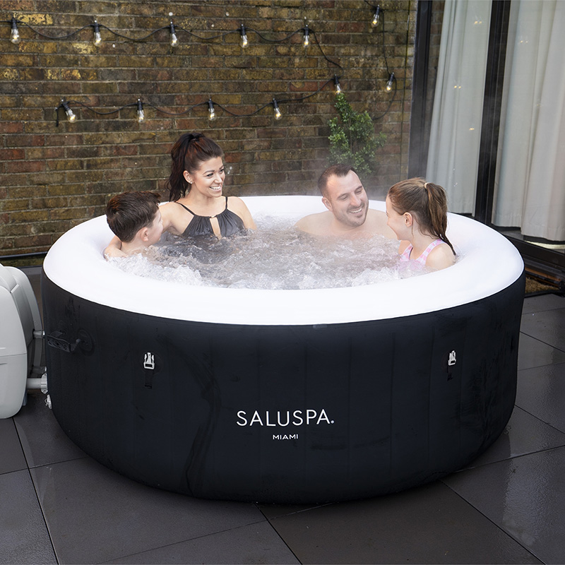 Inflatable Spa  Miami - Black