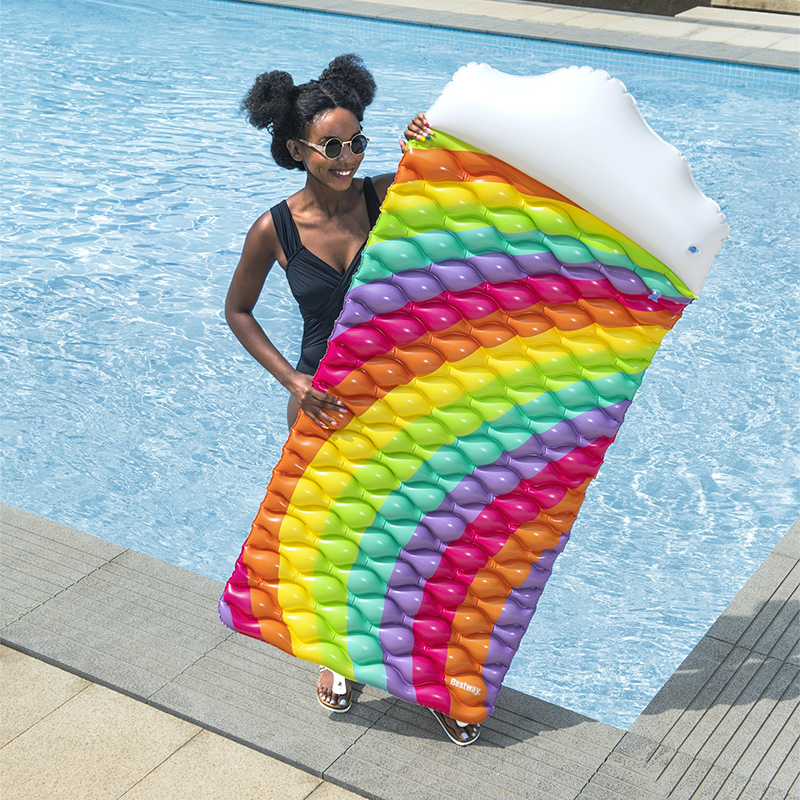 Inflatable mattress - Rainbow Dreams 7'1