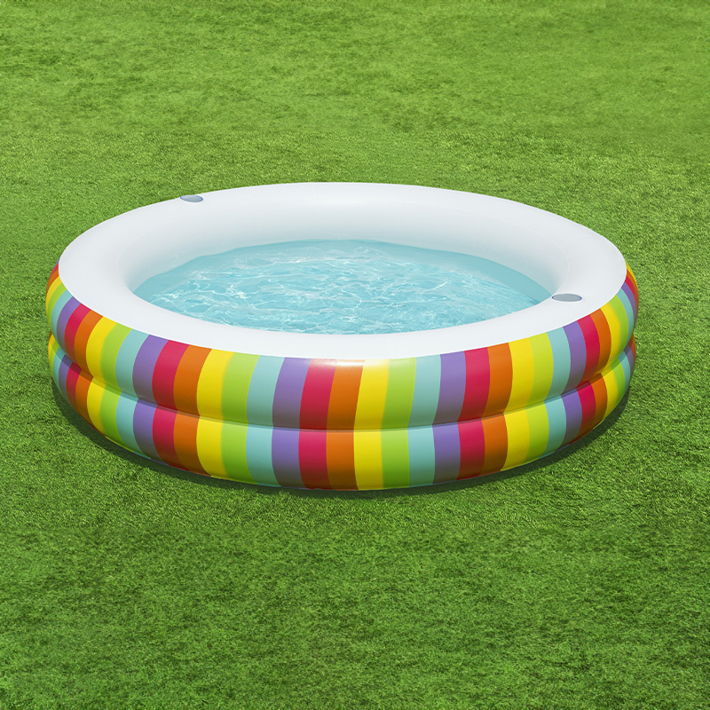 Inflatable Rainbow Dreams Pool - 6'9