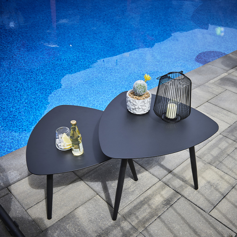Avila coffee table set - Black