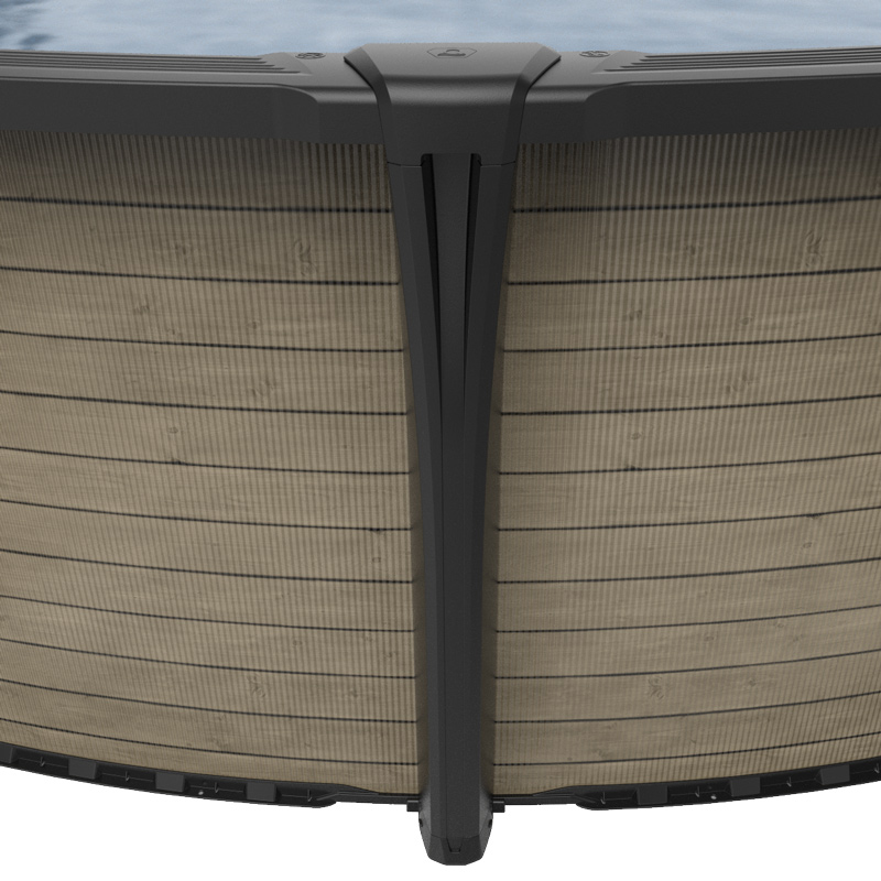 Country above ground pool - 24' Round