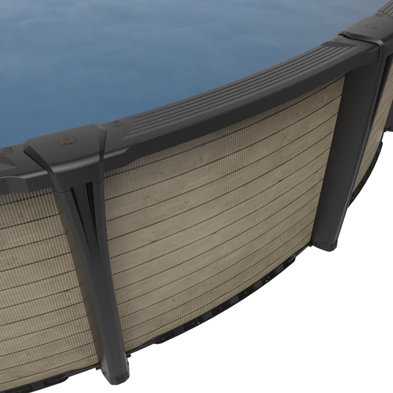 Country above ground pool - 24' Round