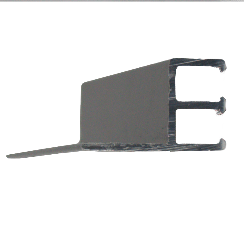 Margelle de Montage Supérieur à 2 Pistes en Aluminium Gris pour Piscine Creusée (sections 10 pieds)