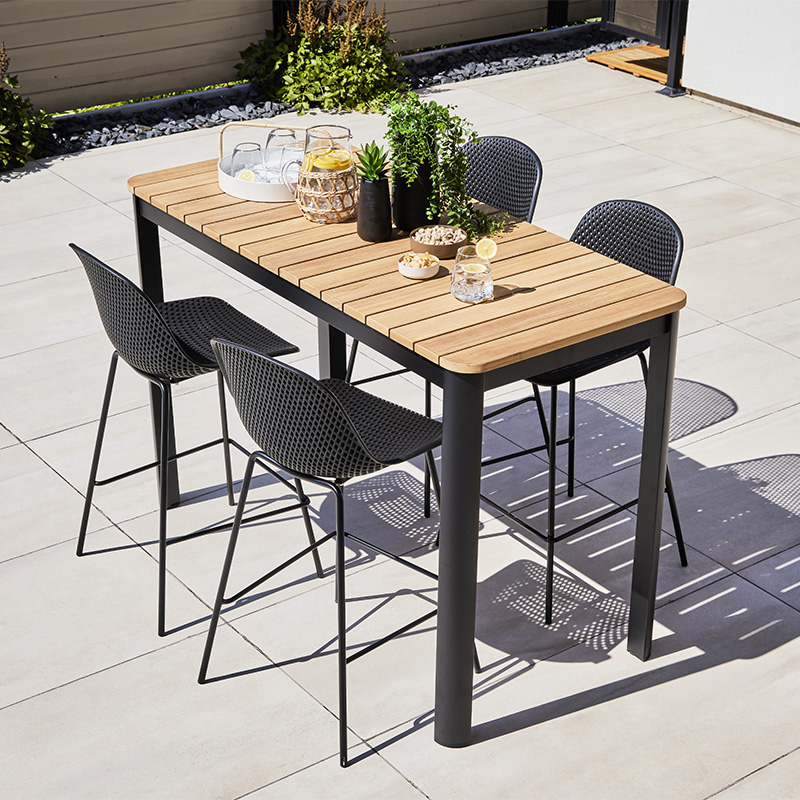 Adora bar chair - Black