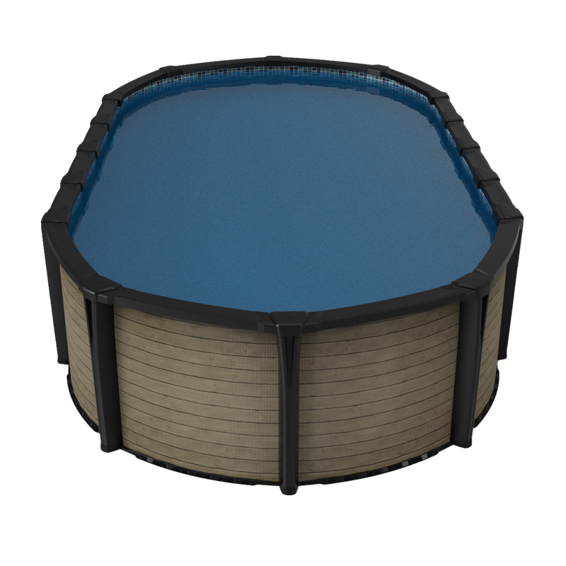 Country above ground pool - 15' x 24' Oval