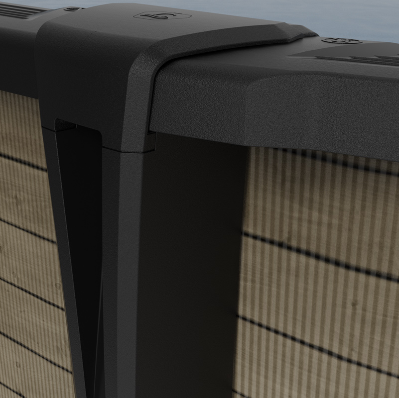 Country above ground pool - 18' x 33' Oval