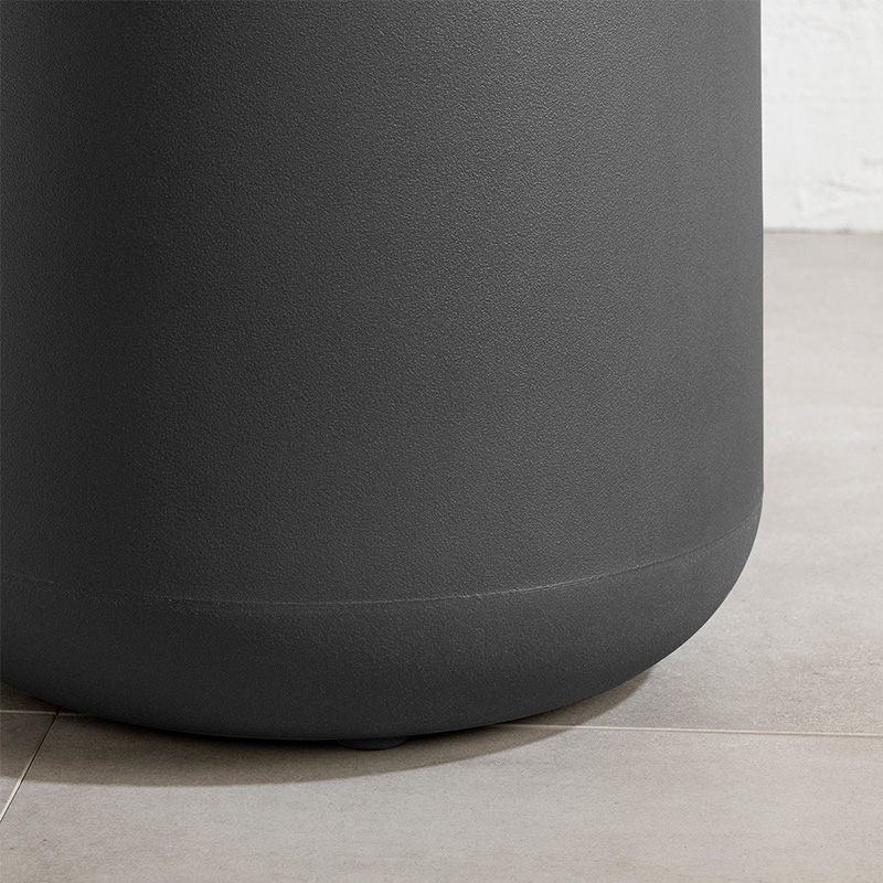 Table d'appoint ronde Dalya - Gris foncé