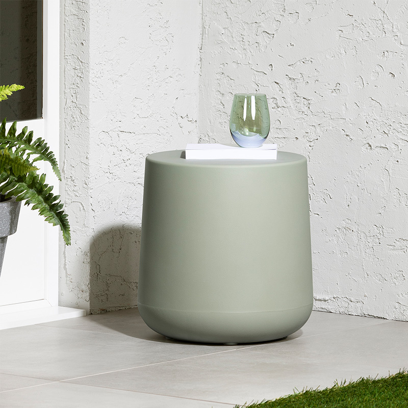 Table d'appoint ronde Dalya - Vert sauge