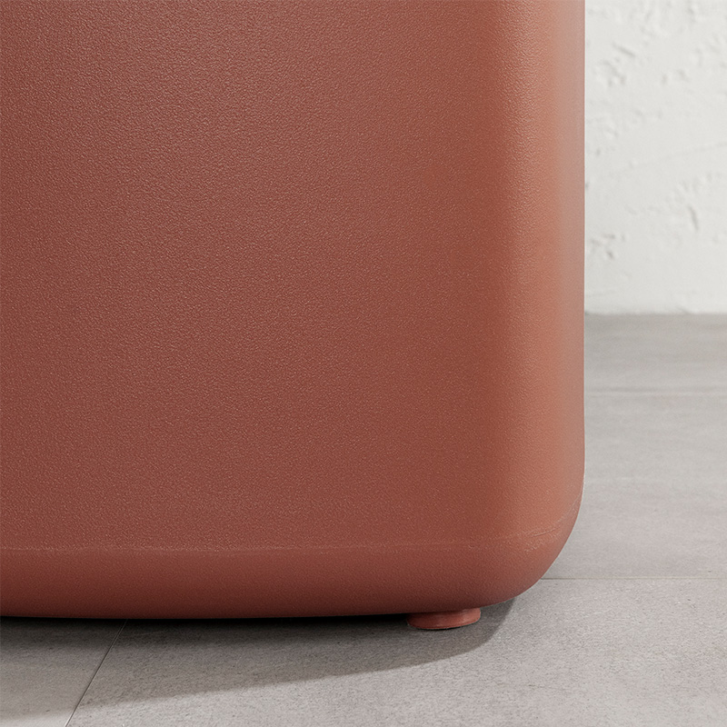 Table d'appoint carré Dalya - Terracotta