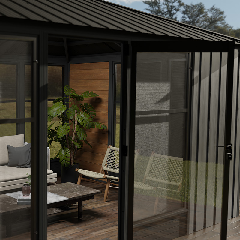 Pavillon Adela 11' x 14' - Blacksmith - Argile