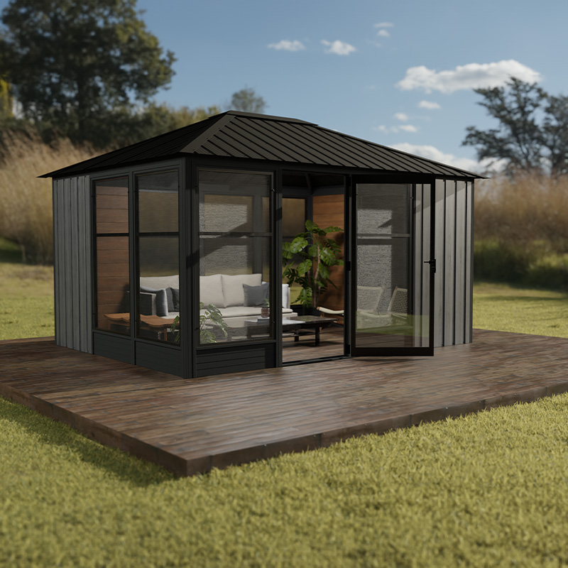 Pavillon Adela 11' x 14' - Blacksmith - Argile