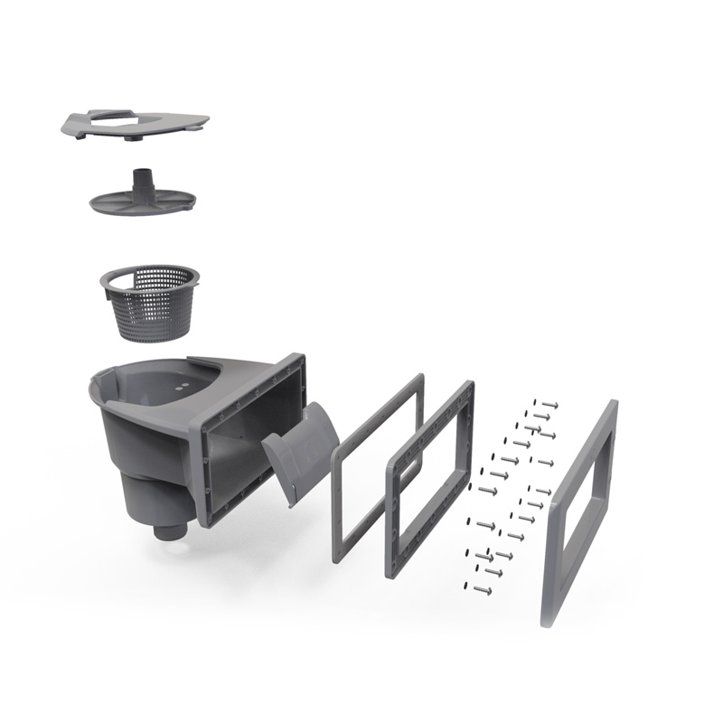 Écumoire de piscine hors terre Skimtech 500 - Gris