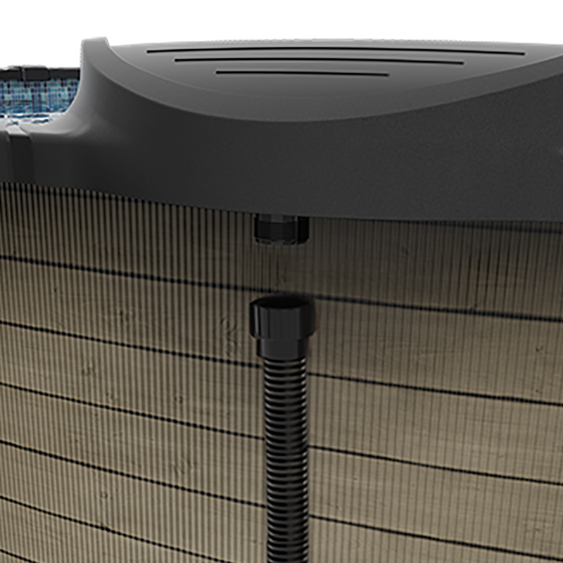 Chute d'eau pour piscine Starfall série diamant - Noir