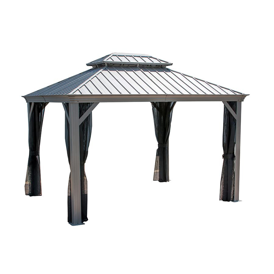 Gazebo Bruxelles 10' x 10' - Graphite