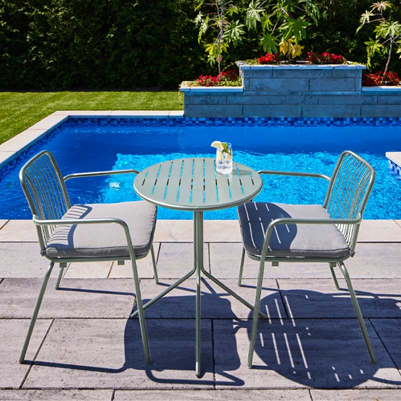 Ensemble bistro Flores - Sauge