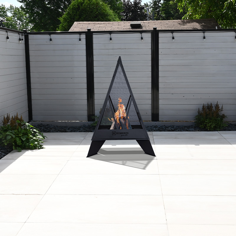 Foyer extérieur au bois Kheops