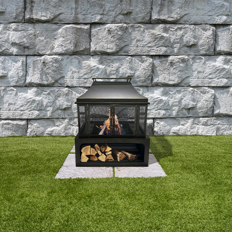 Foyer extérieur au bois Temple