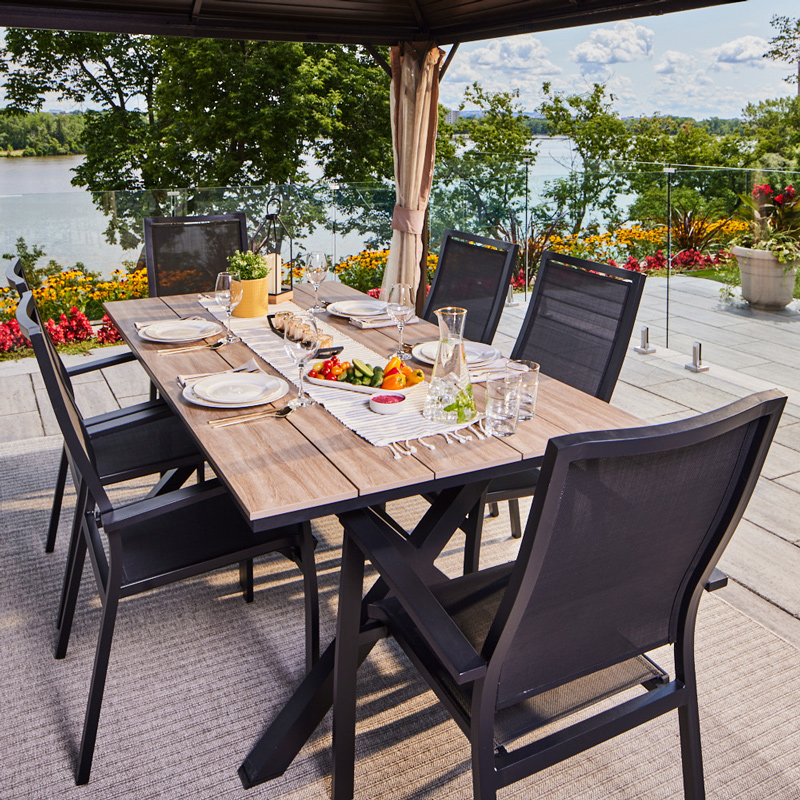 Provence Dining Set 6 Chairs and 39