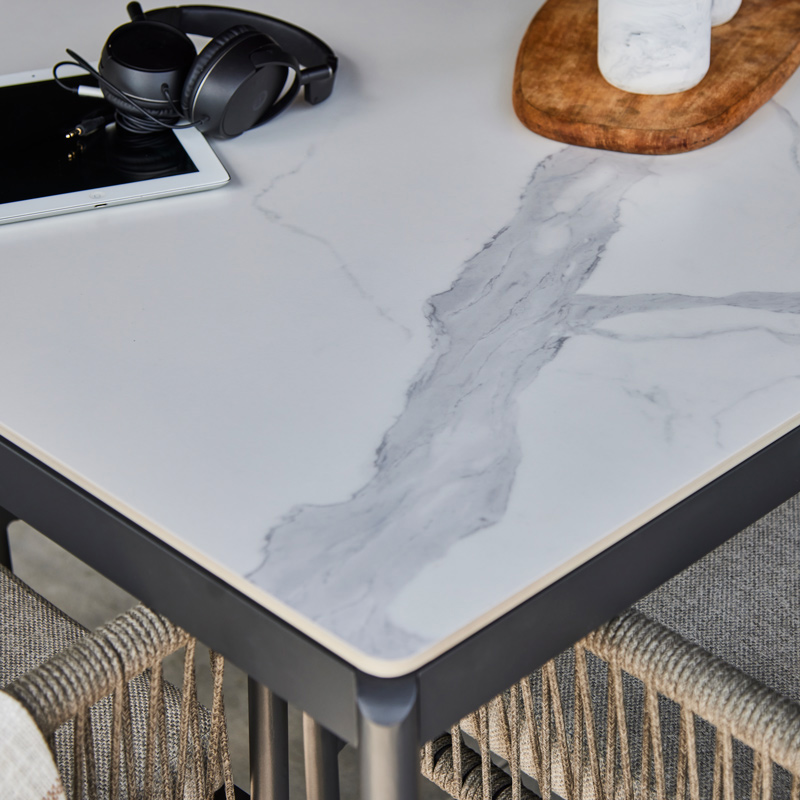 Raja dining set 6 chairs with 36