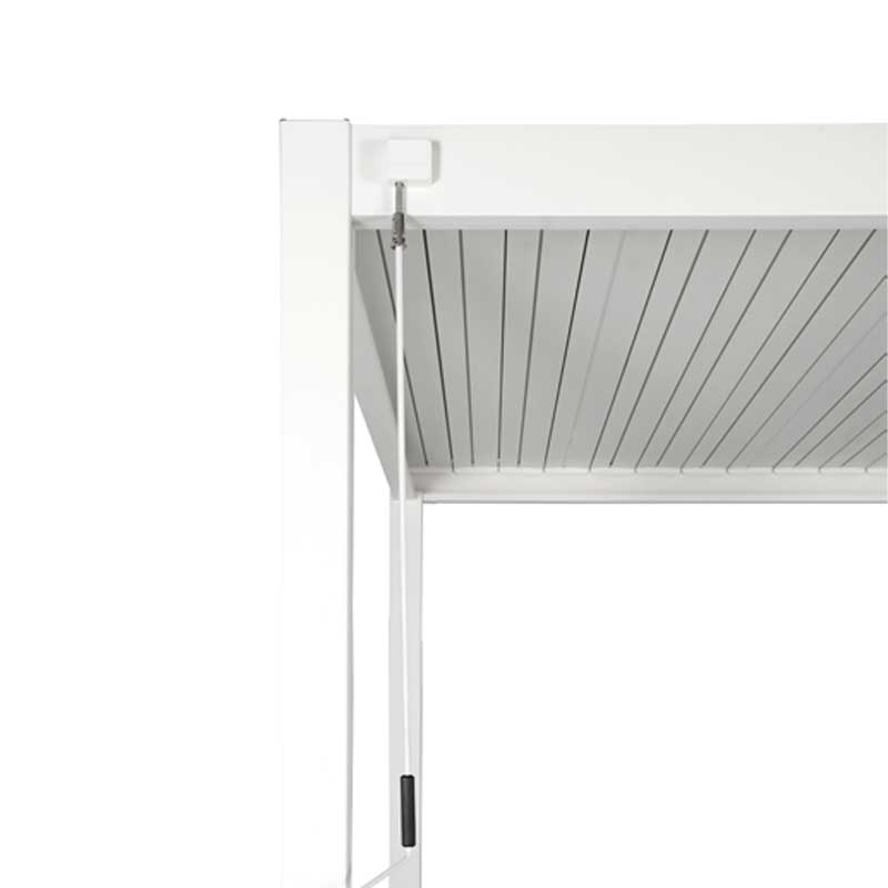 Cosa manual pergola 10' x 10' - White