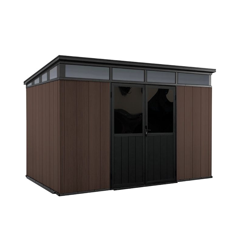 Mirage Shed 11' x 7' Brown Cedar