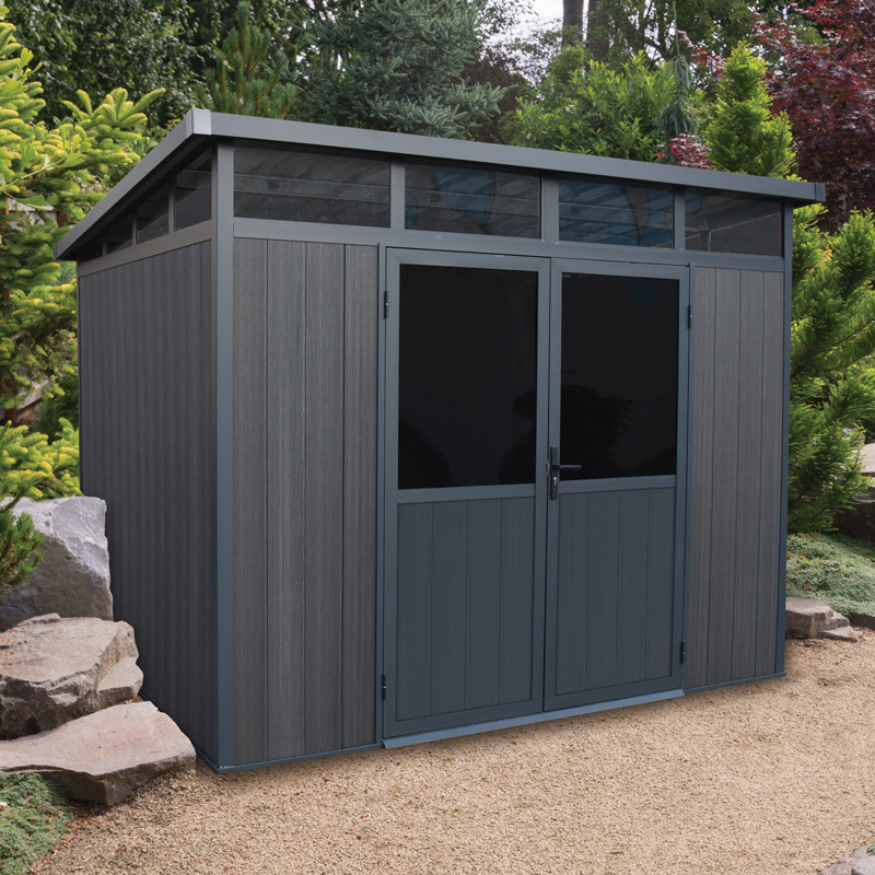 Mirage Shed 11' x 7' Grey Rock